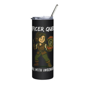 Atrificer Queens roll with attitude! - Edelstahlbecher 600ml (20oz)