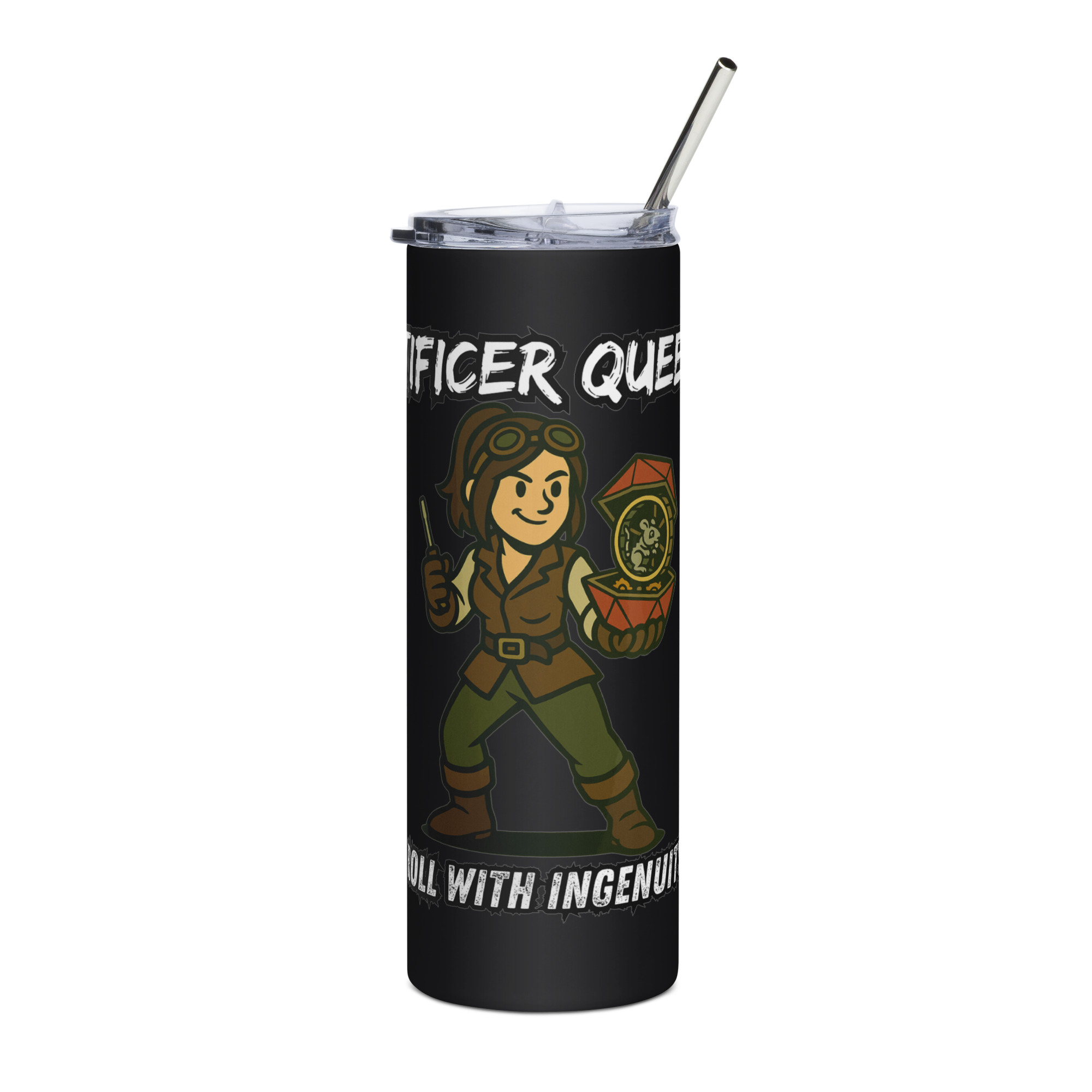 Atrificer Queens roll with attitude! - Edelstahlbecher 600ml (20oz)