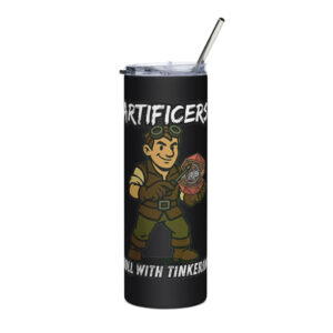 Atrificers roll with attitude! - Edelstahlbecher 600ml (20oz)