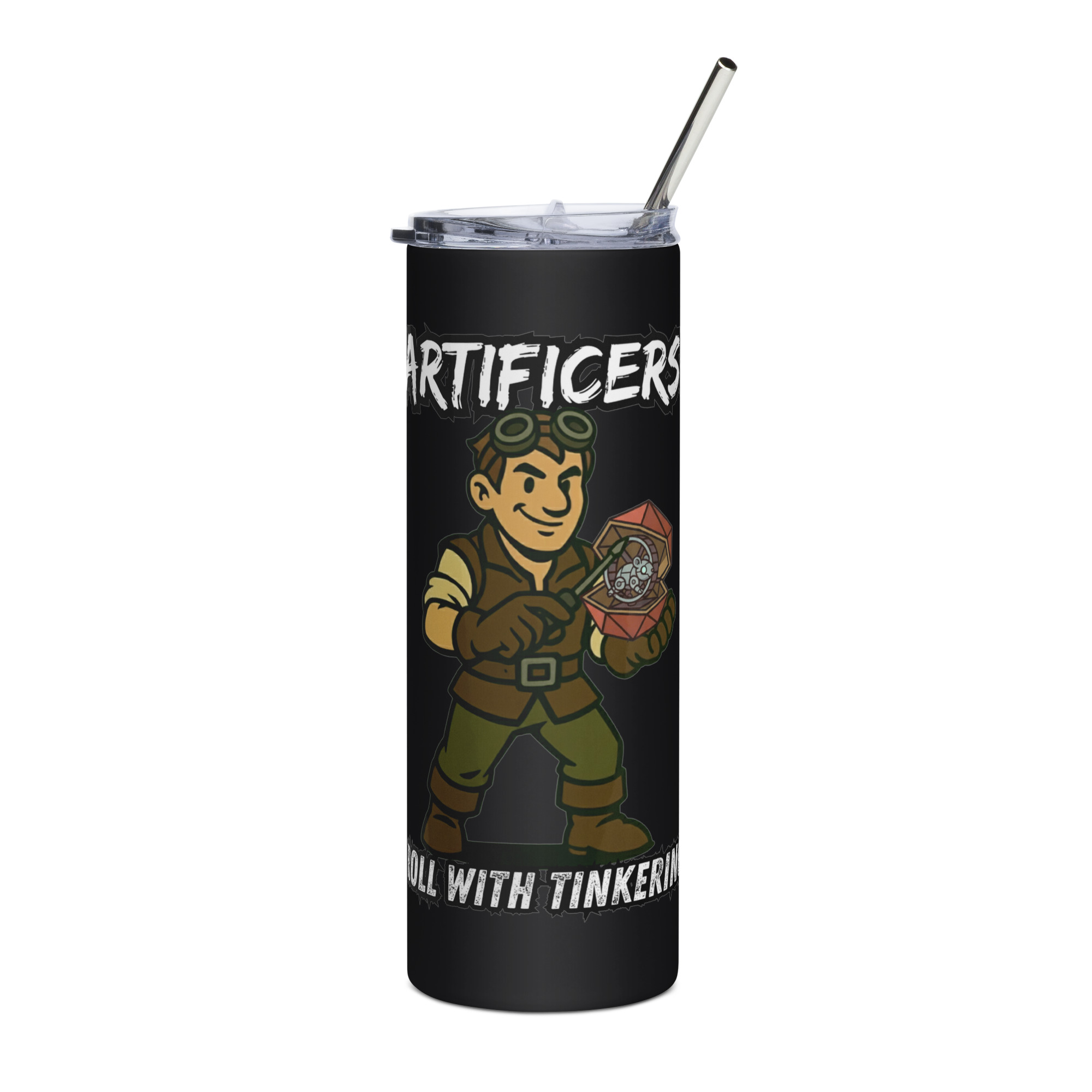 Atrificers roll with attitude! - Edelstahlbecher 600ml (20oz)