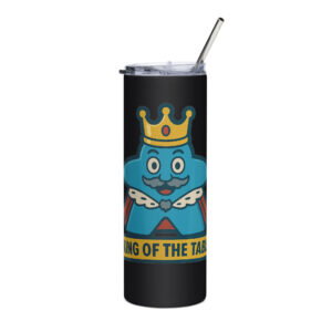 King of the Table – Royal Meeple Edition - Edelstahlbecher 600ml (20oz)