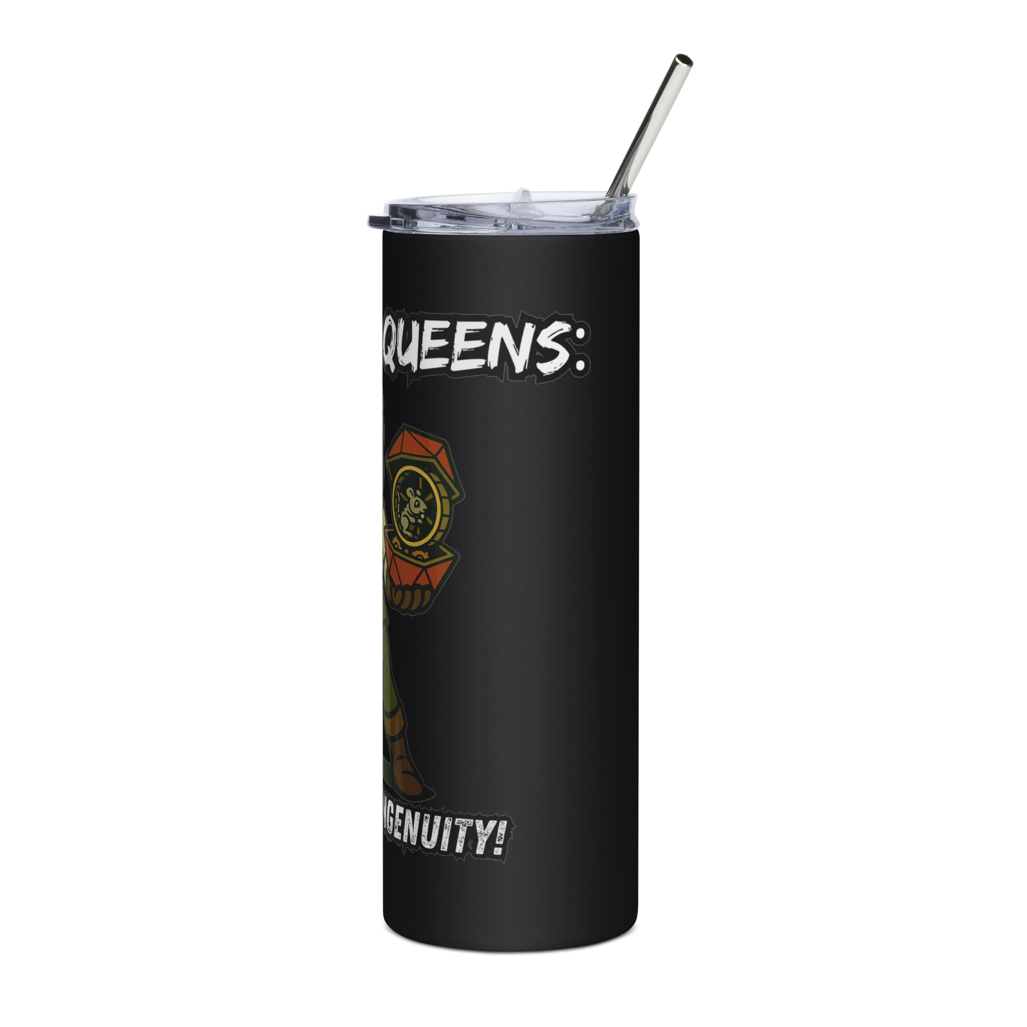 Atrificer Queens roll with attitude! - Edelstahlbecher 600ml (20oz) – Bild 2