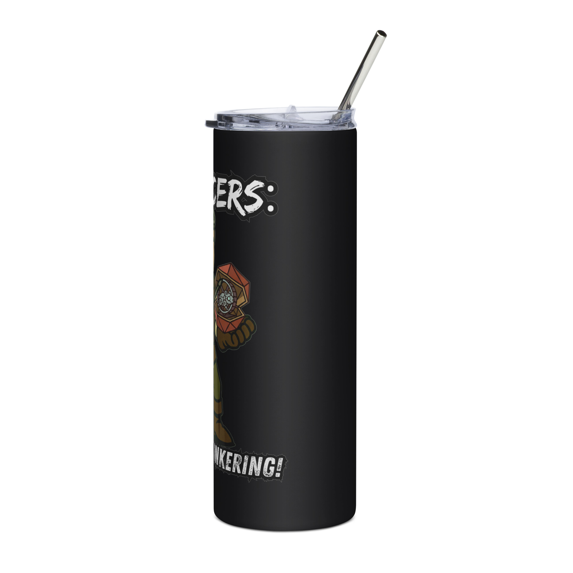 Atrificers roll with attitude! - Edelstahlbecher 600ml (20oz) – Bild 2