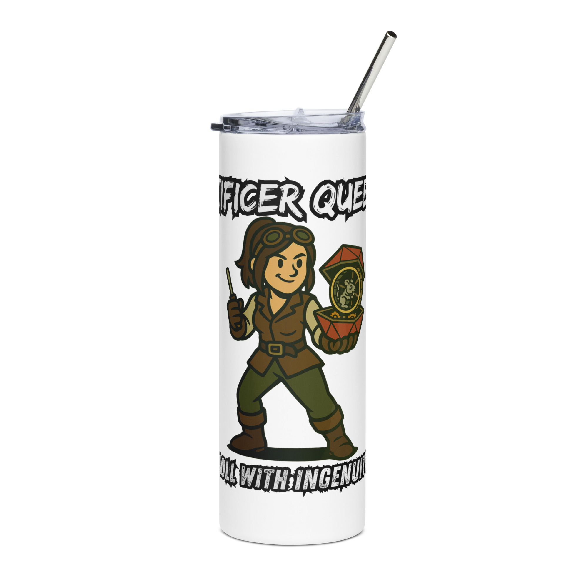 Atrificer Queens roll with attitude! - Edelstahlbecher 600ml (20oz) – Bild 4