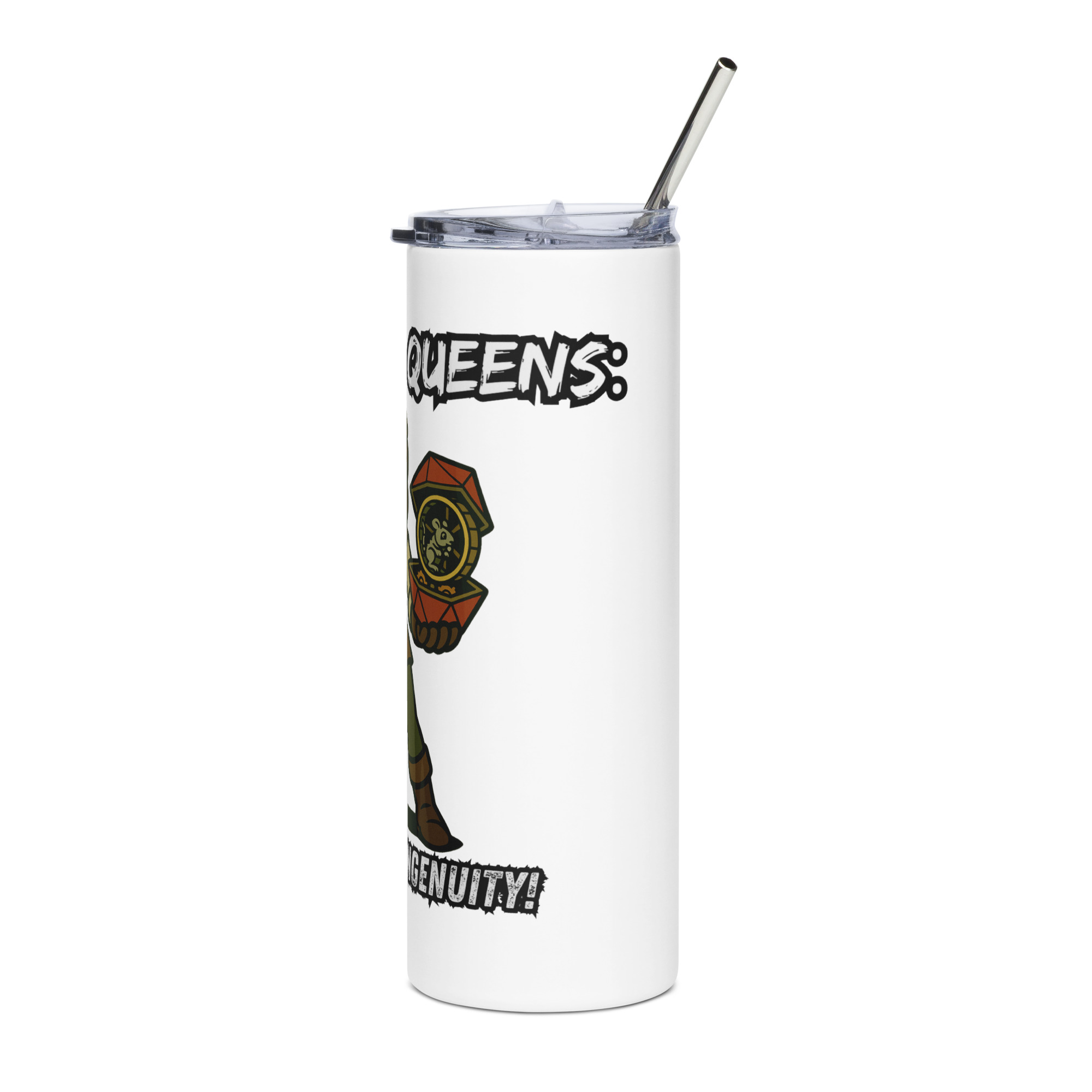 Atrificer Queens roll with attitude! - Edelstahlbecher 600ml (20oz) – Bild 5