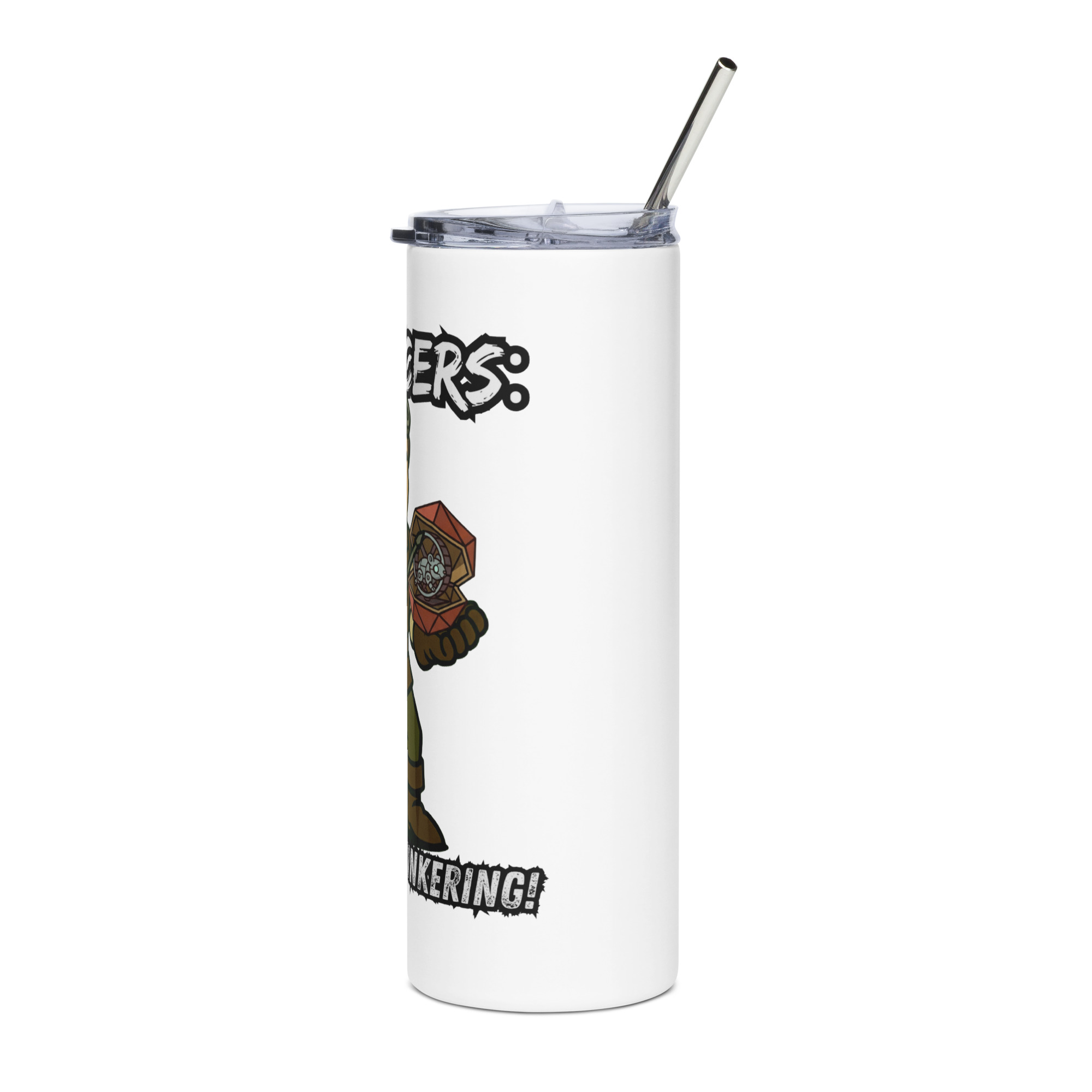Atrificers roll with attitude! - Edelstahlbecher 600ml (20oz) – Bild 5