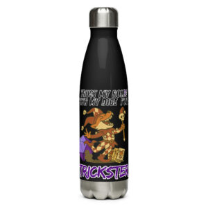 Dicefox Trickser – Trust my roll(e)! - Edelstahl Trinkflasche 500ml