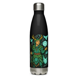 Dice Druid – Nature Roll - Edelstahl Trinkflasche 500ml