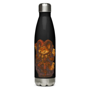 Evil Jester – Dark Carnival Edition - Edelstahl Trinkflasche 500ml
