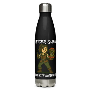 Atrificer Queens roll with attitude! - Edelstahl Trinkflasche 500ml