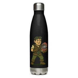 Artificer – Gear & Dice Edition - Edelstahl Trinkflasche 500ml