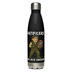 Atrificers roll with attitude! - Edelstahl Trinkflasche 500ml