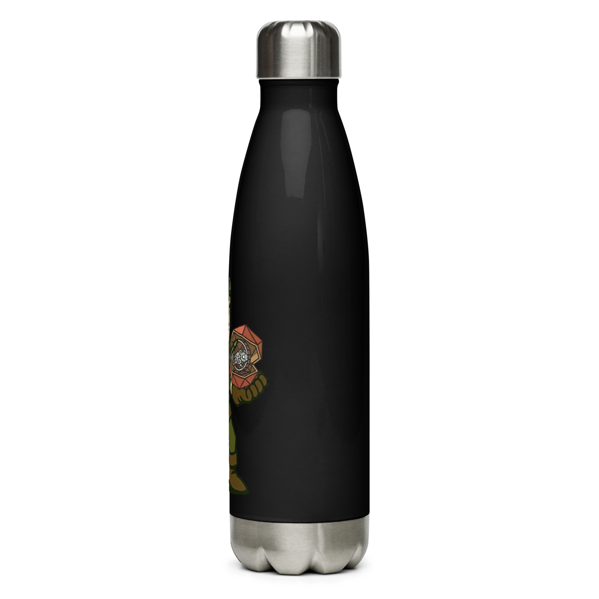 Artificer – Gear & Dice Edition - Edelstahl Trinkflasche 500ml – Bild 3