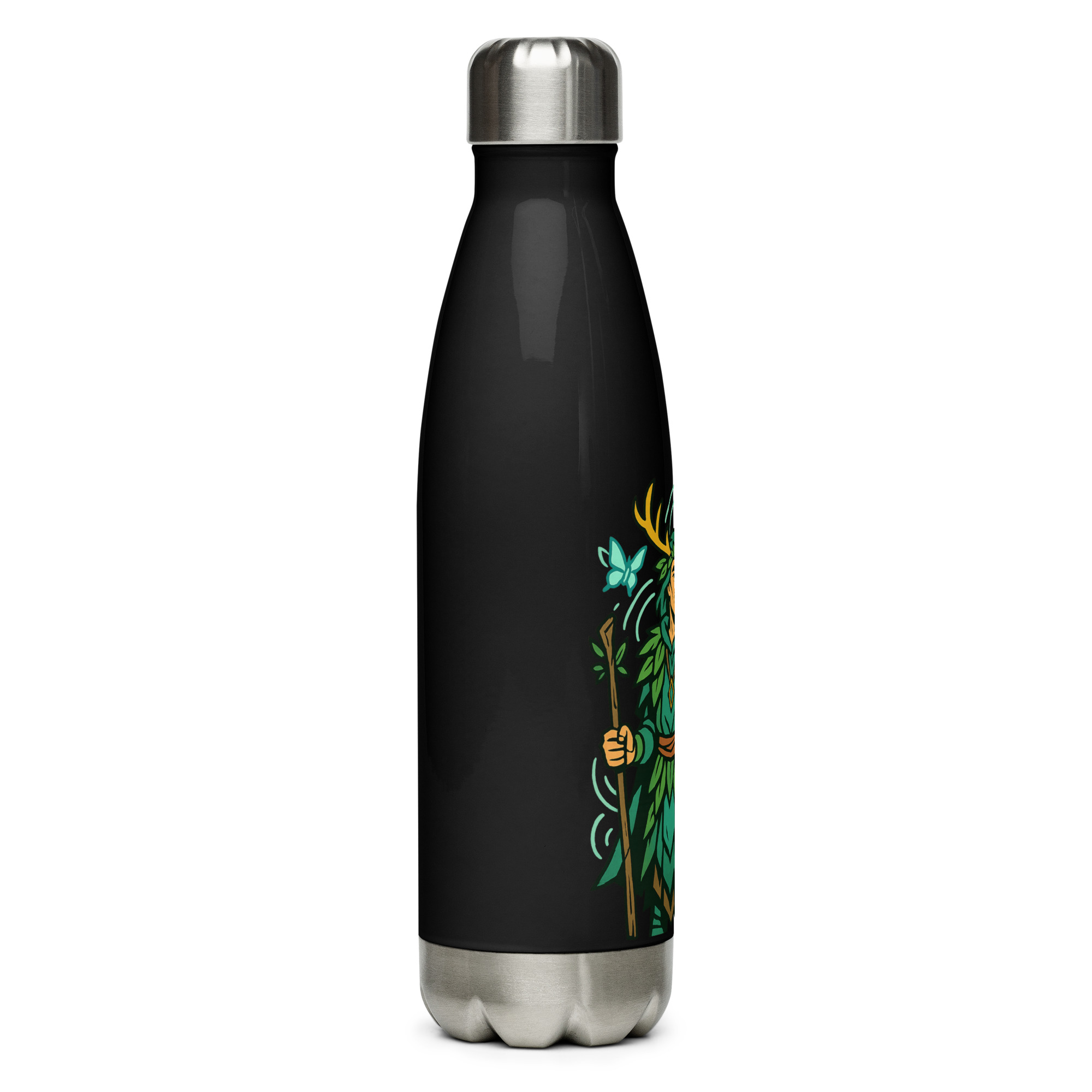 Dice Druid – Nature Roll - Edelstahl Trinkflasche 500ml – Bild 2