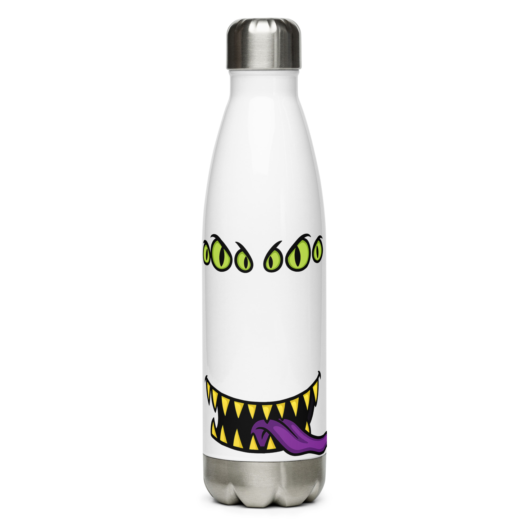 Mimic – Giant Grin Edition - Edelstahl Trinkflasche 500ml – Bild 4