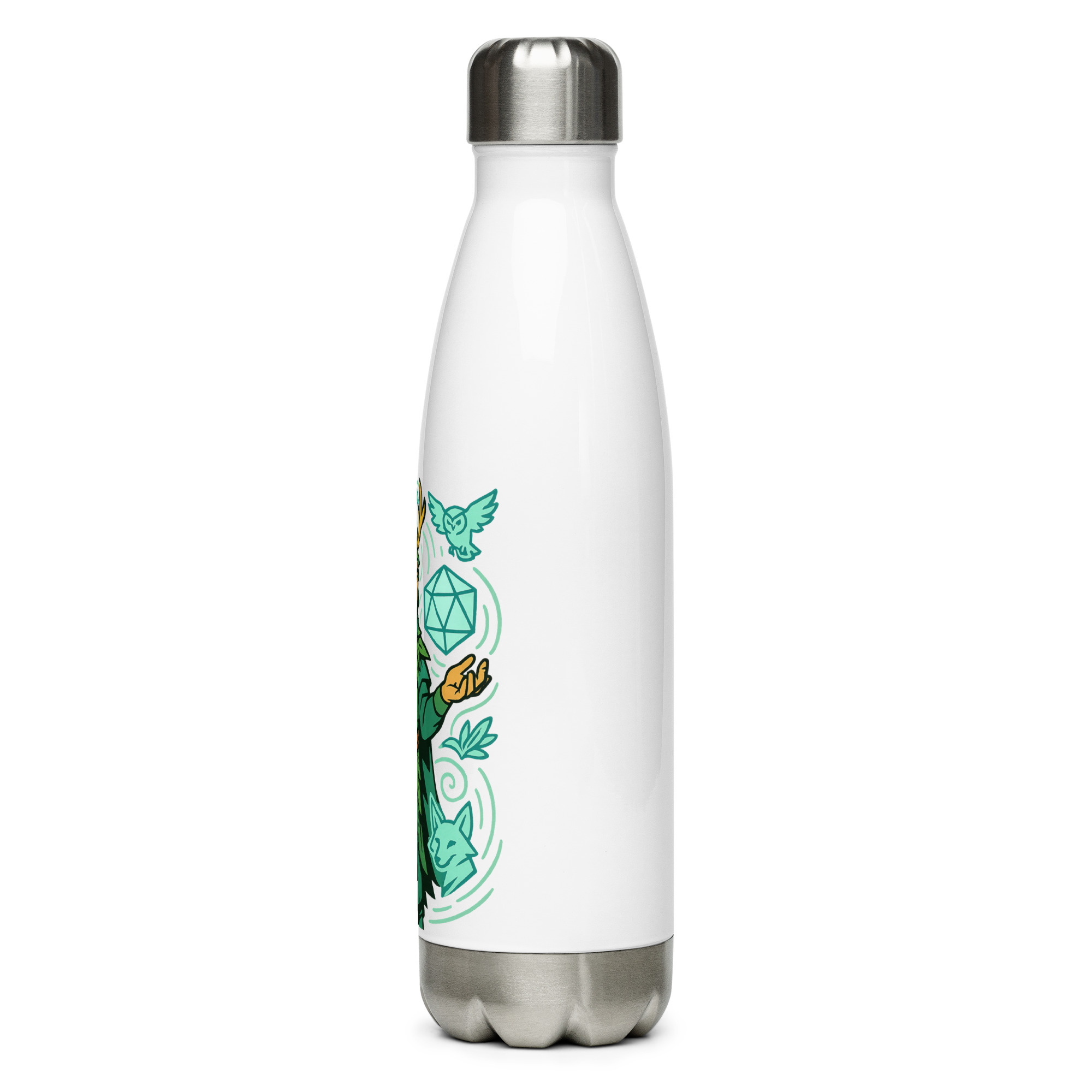 Dice Druid – Nature Roll - Edelstahl Trinkflasche 500ml – Bild 6