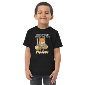 Dicefox Paladin – Trust my roll(e)! - Jersey-T-Shirt für Kleinkinder