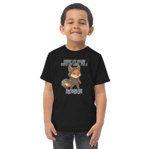 Dicefox Rogue – Trust my roll(e)! - Jersey-T-Shirt für Kleinkinder