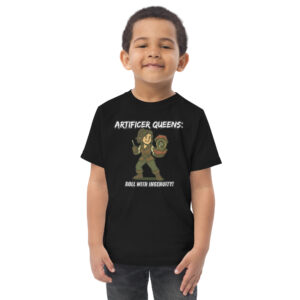 Atrificer Queens roll with attitude! - Jersey-T-Shirt für Kleinkinder