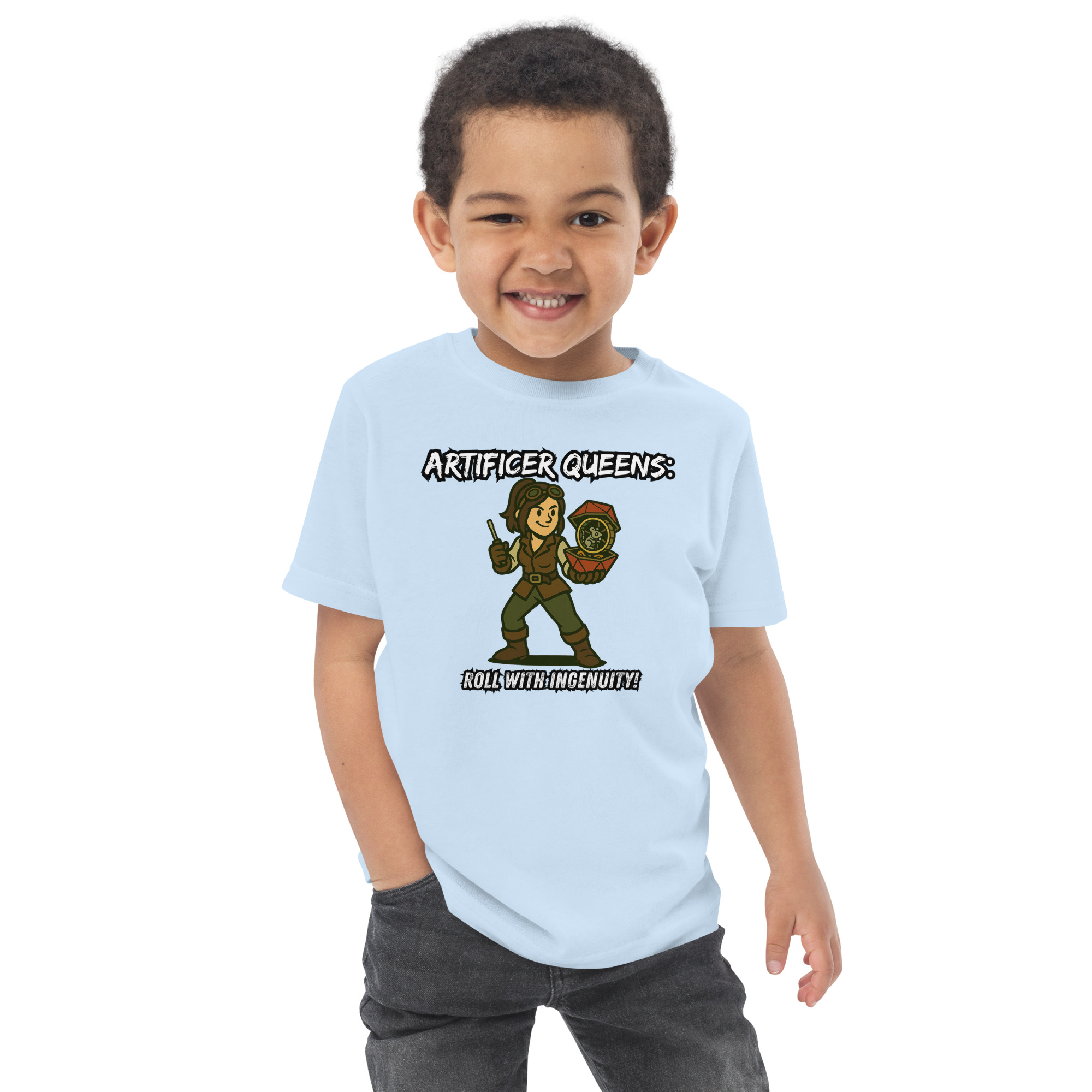 Atrificer Queens roll with attitude! - Jersey-T-Shirt für Kleinkinder – Bild 24