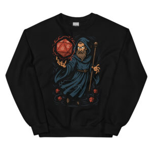 Arcane Dice Mage – Fantasy Edition - Unisex-Pullover