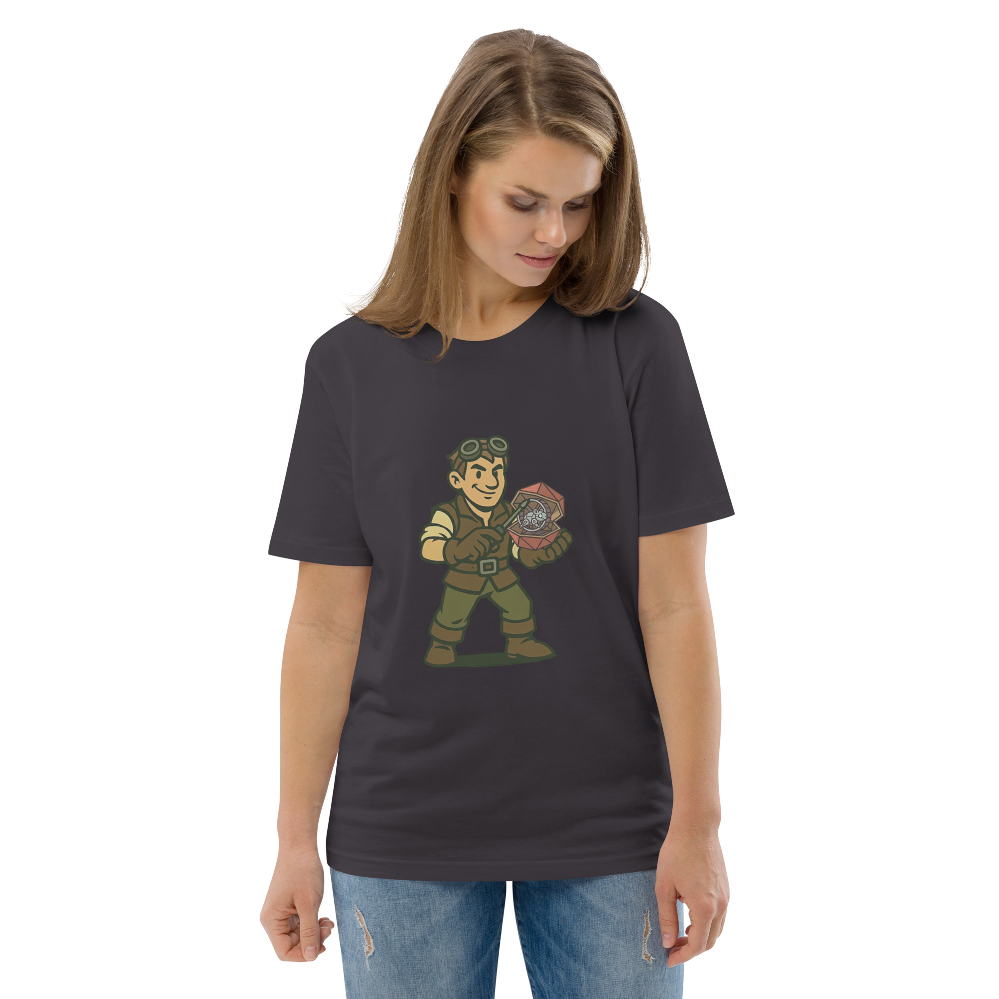 Artificer – Gear & Dice Edition - DTG-Unisex-Bio-Baumwoll-T-Shirt – Bild 30