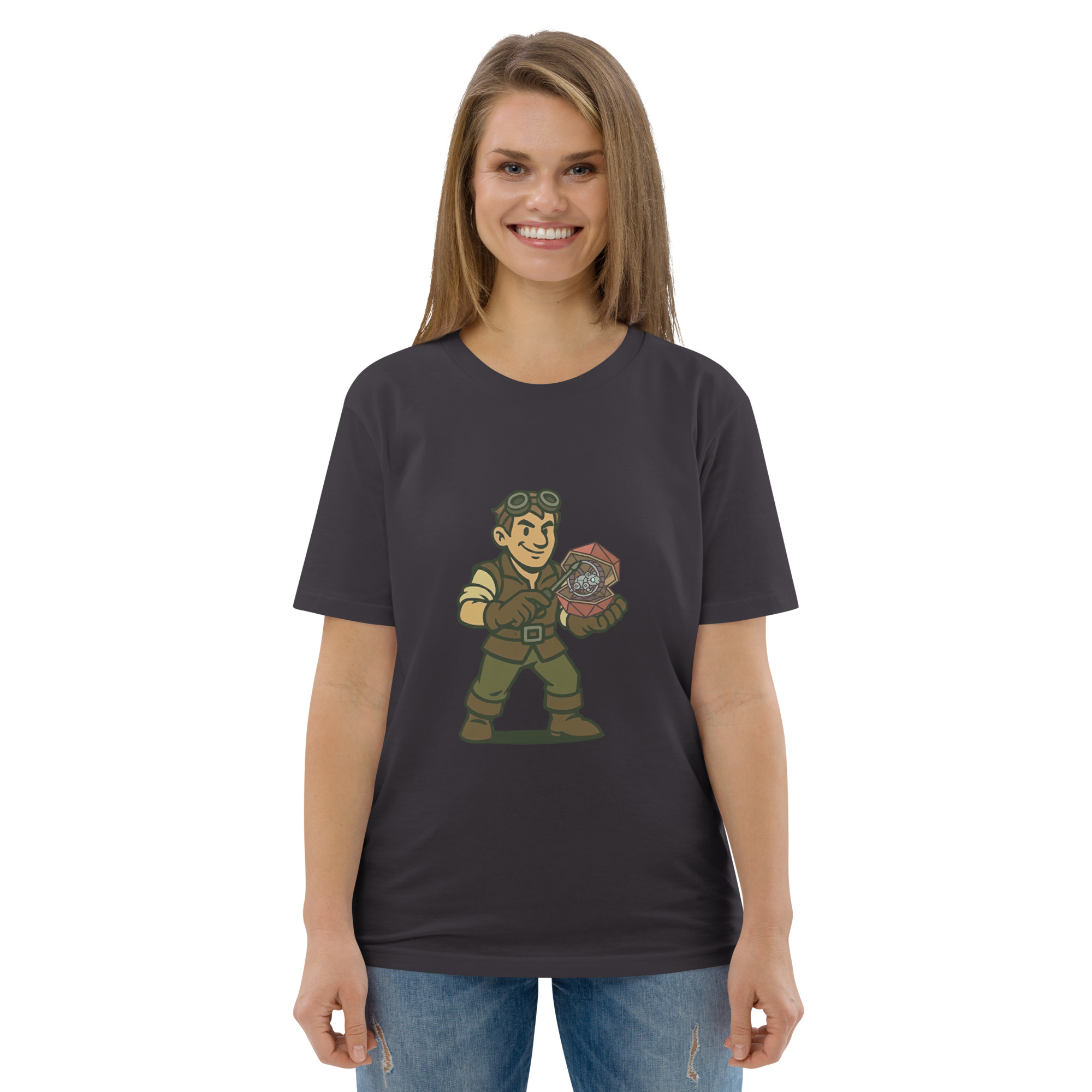 Artificer – Gear & Dice Edition - DTG-Unisex-Bio-Baumwoll-T-Shirt – Bild 29