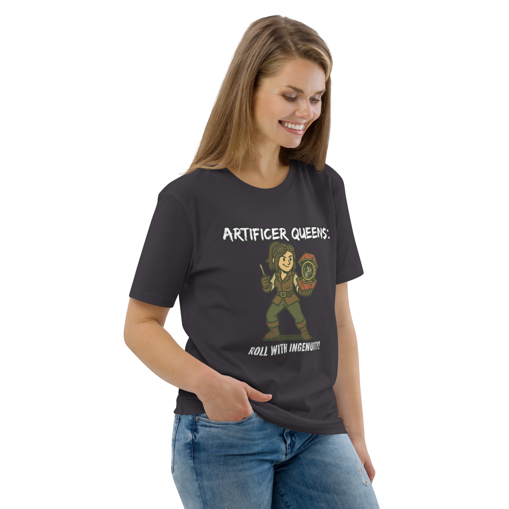 Atrificer Queens roll with attitude! - DTG-Unisex-Bio-Baumwoll-T-Shirt – Bild 33