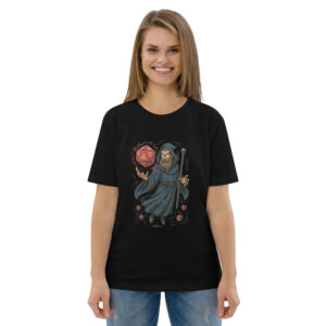 Arcane Dice Mage - DTG-Unisex-Bio-Baumwoll-T-Shirt