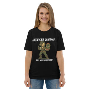 Atrificer Queens roll with attitude! - DTG-Unisex-Bio-Baumwoll-T-Shirt