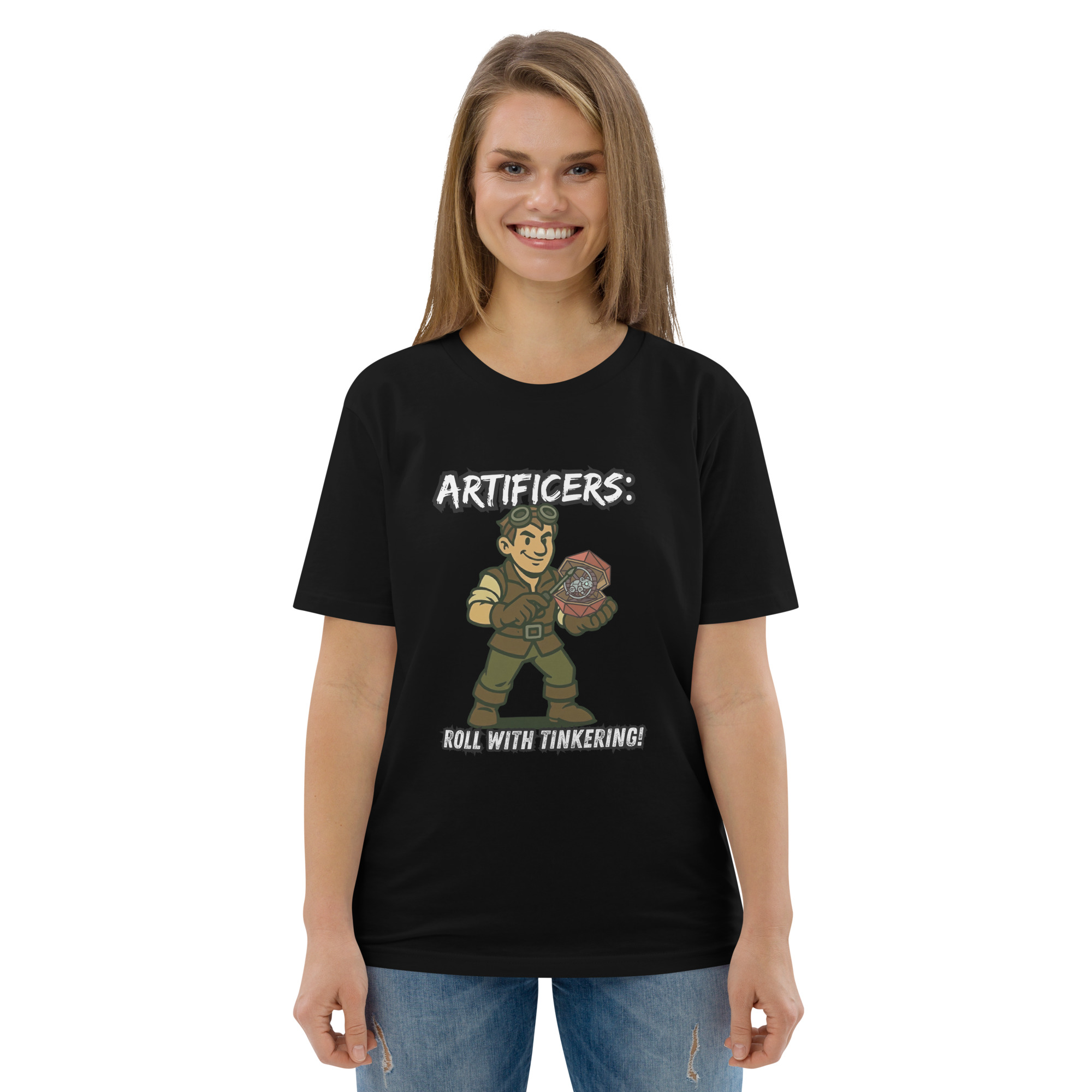 Atrificers roll with attitude! - DTG-Unisex-Bio-Baumwoll-T-Shirt