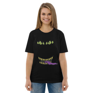 Mimic – Giant Grin Edition - DTG-Unisex-Bio-Baumwoll-T-Shirt