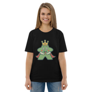 Royal green Meeple – Royal Meeple Edition - DTG-Unisex-Bio-Baumwoll-T-Shirt