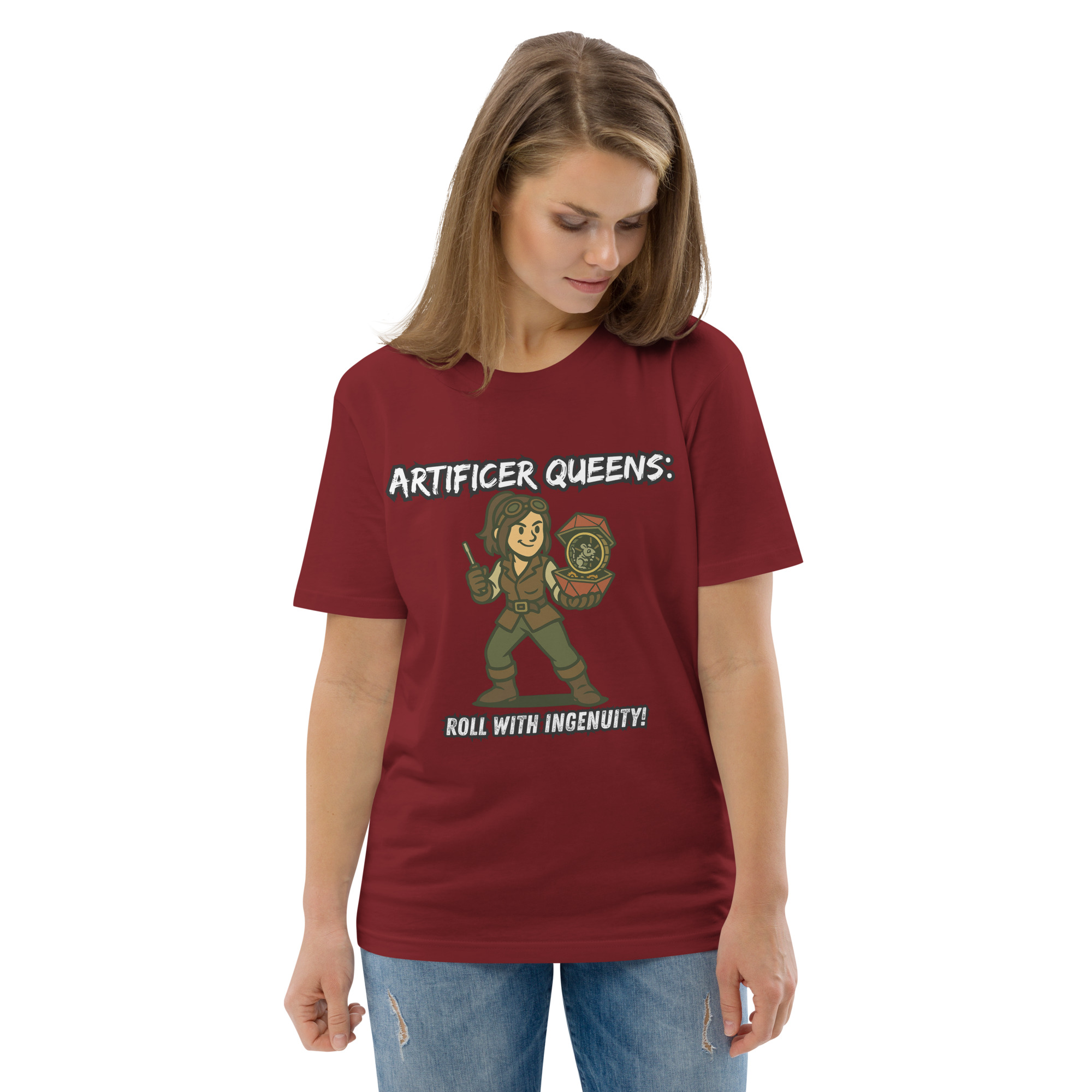 Atrificer Queens roll with attitude! - DTG-Unisex-Bio-Baumwoll-T-Shirt – Bild 23