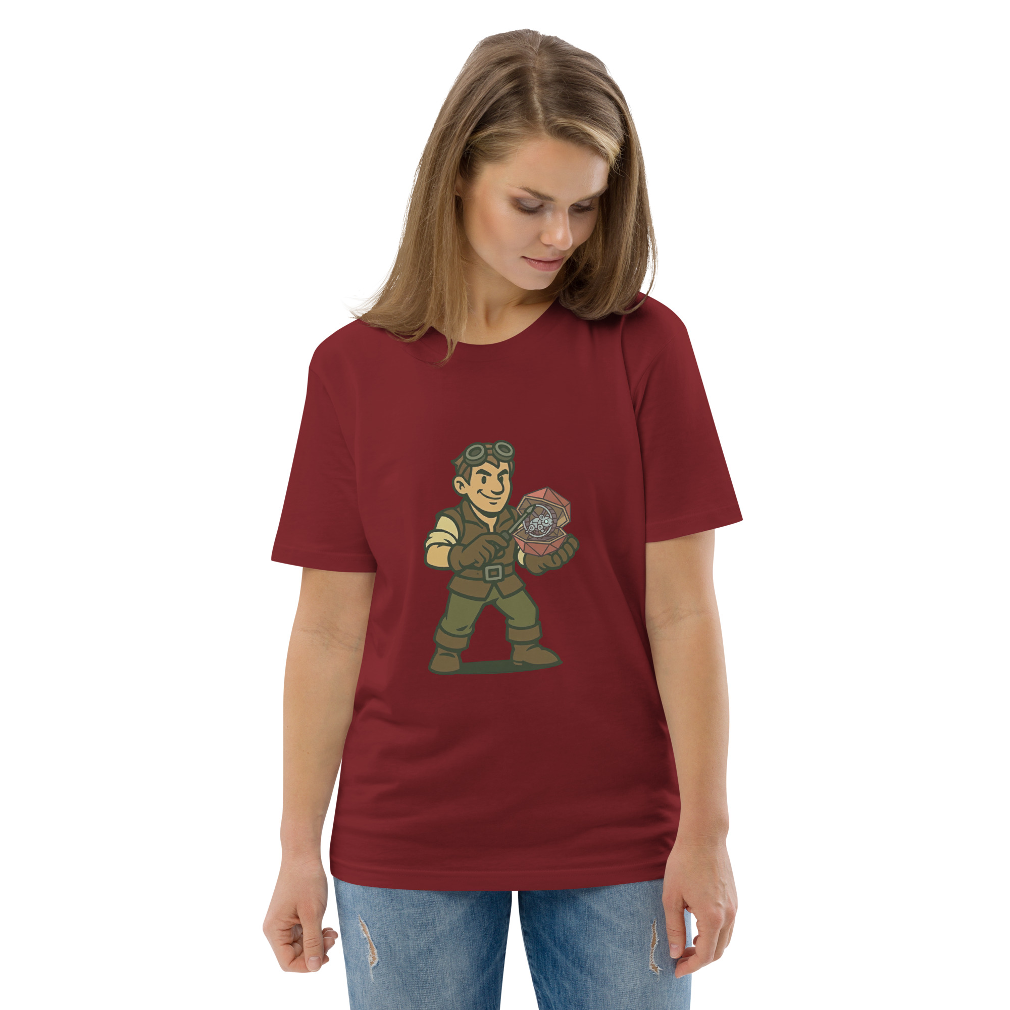 Artificer – Gear & Dice Edition - DTG-Unisex-Bio-Baumwoll-T-Shirt – Bild 23