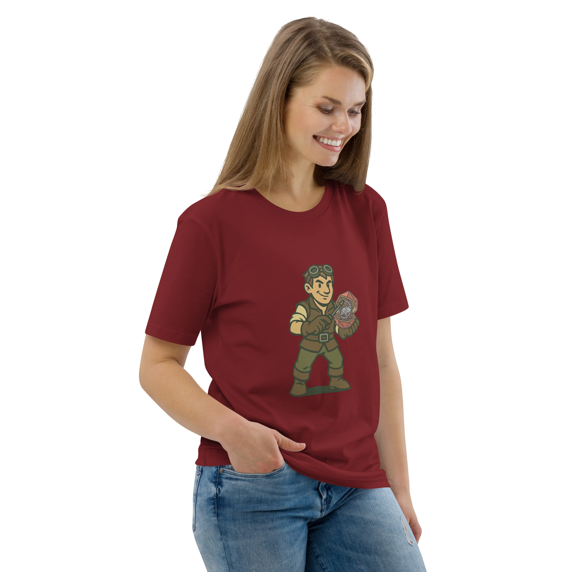 Artificer – Gear & Dice Edition - DTG-Unisex-Bio-Baumwoll-T-Shirt – Bild 26