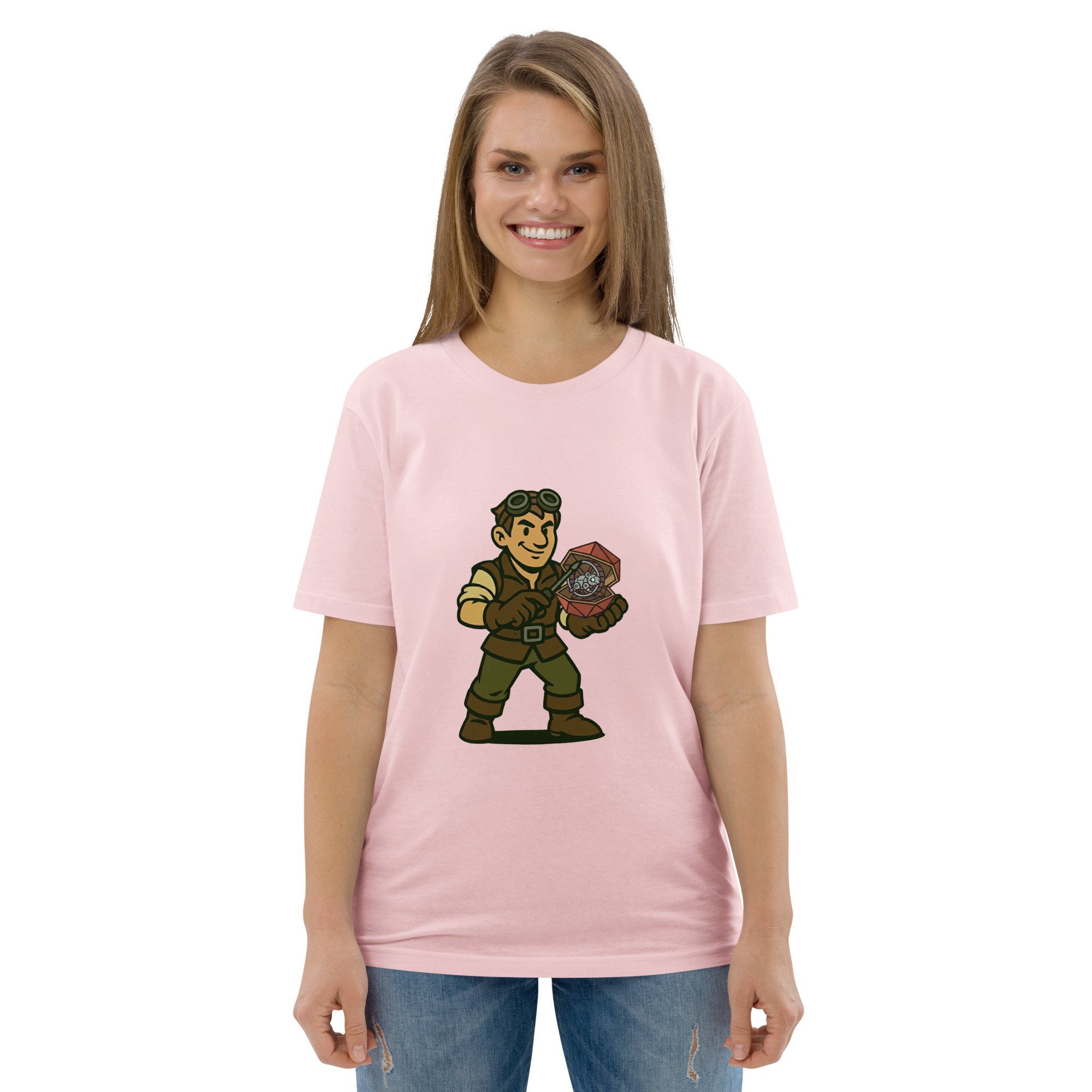 Artificer – Gear & Dice Edition - DTG-Unisex-Bio-Baumwoll-T-Shirt – Bild 85