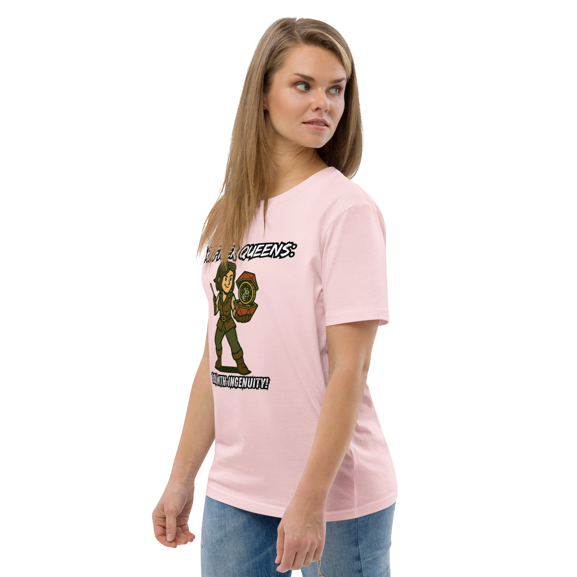 Atrificer Queens roll with attitude! - DTG-Unisex-Bio-Baumwoll-T-Shirt – Bild 88