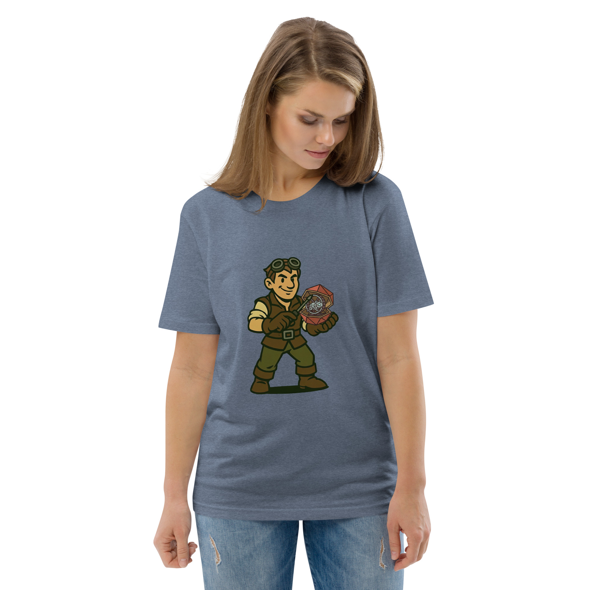 Artificer – Gear & Dice Edition - DTG-Unisex-Bio-Baumwoll-T-Shirt – Bild 58