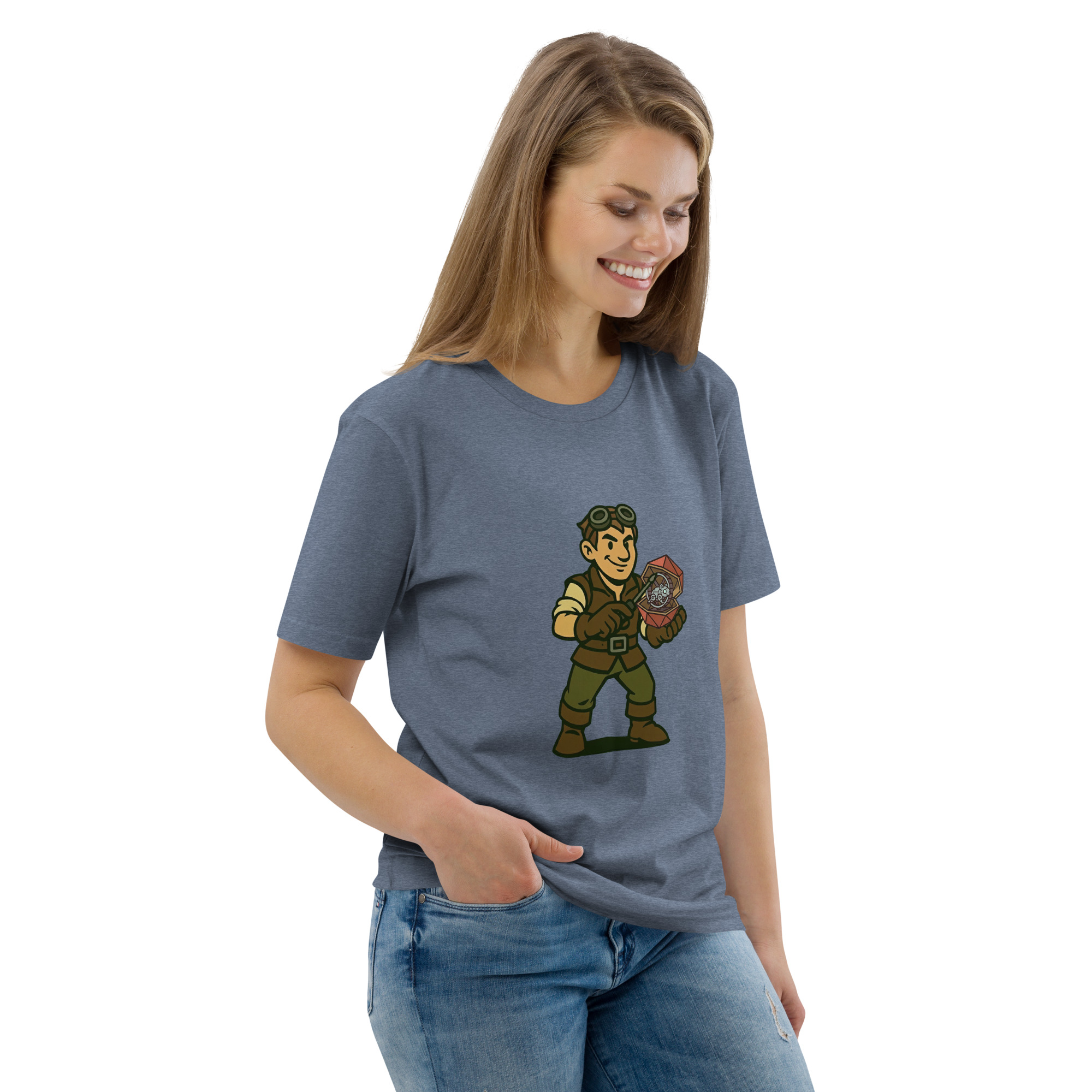 Artificer – Gear & Dice Edition - DTG-Unisex-Bio-Baumwoll-T-Shirt – Bild 61