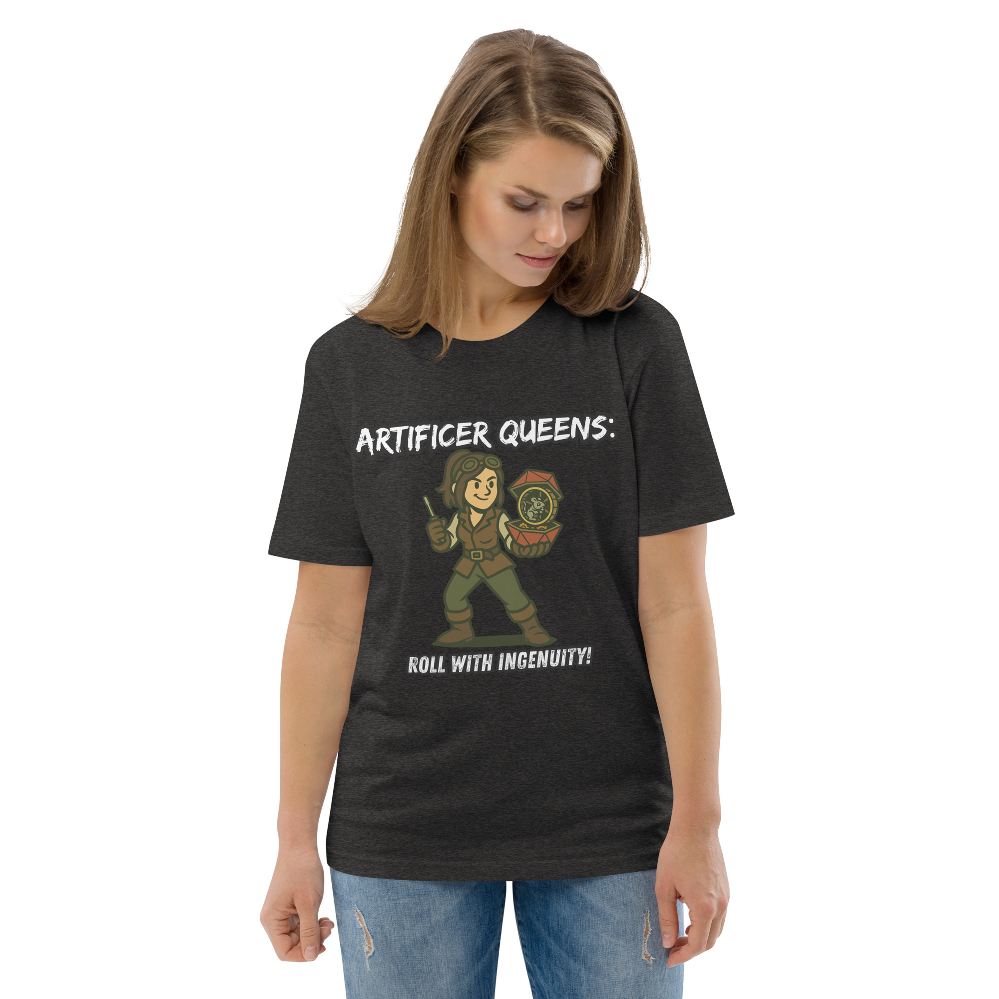 Atrificer Queens roll with attitude! - DTG-Unisex-Bio-Baumwoll-T-Shirt – Bild 16