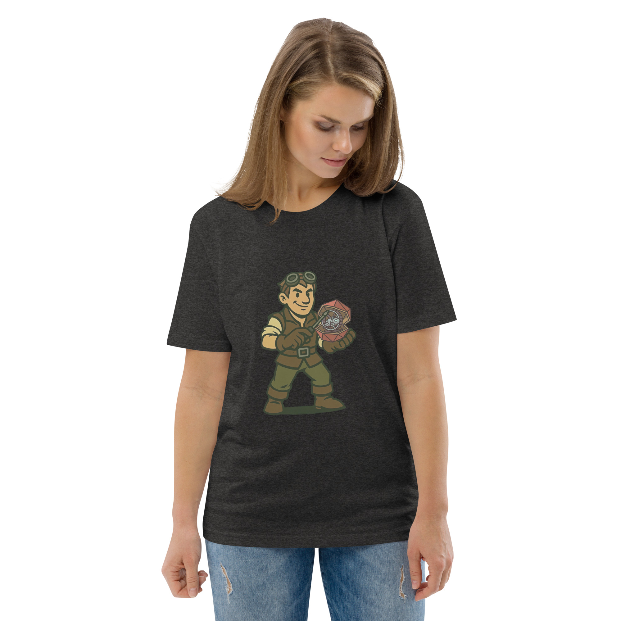 Artificer – Gear & Dice Edition - DTG-Unisex-Bio-Baumwoll-T-Shirt – Bild 16