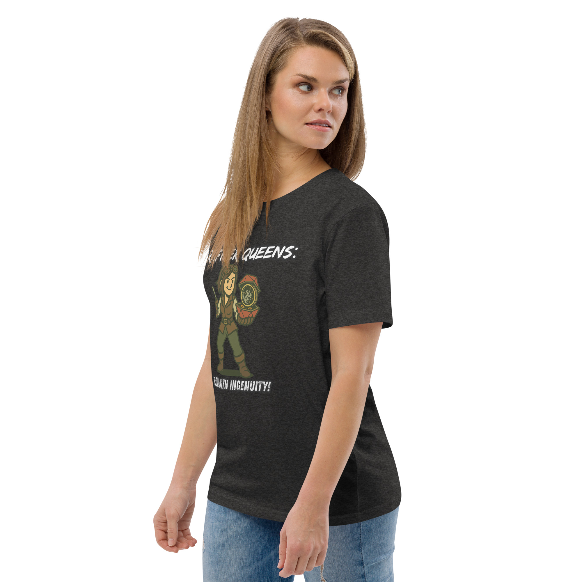 Atrificer Queens roll with attitude! - DTG-Unisex-Bio-Baumwoll-T-Shirt – Bild 18