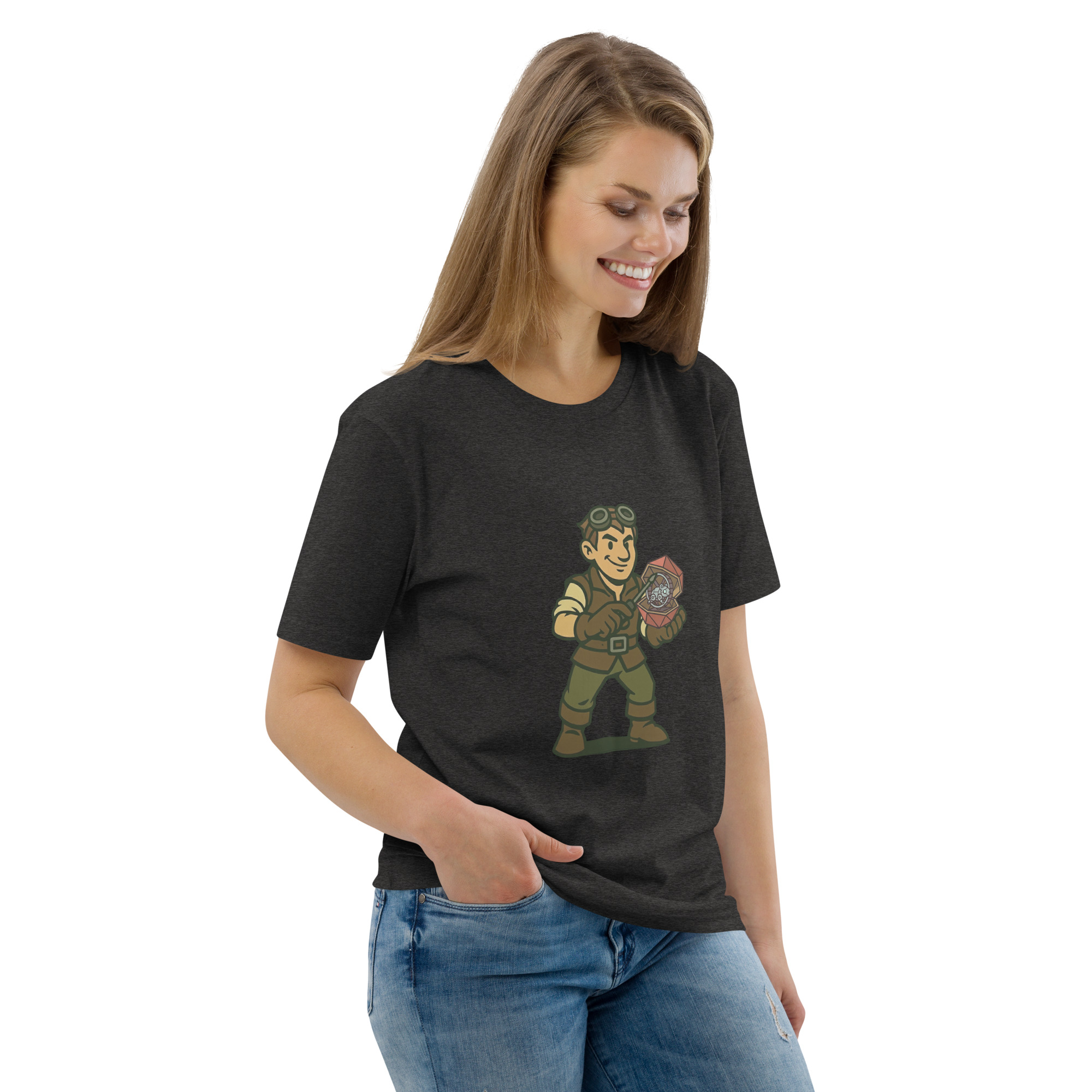 Artificer – Gear & Dice Edition - DTG-Unisex-Bio-Baumwoll-T-Shirt – Bild 19