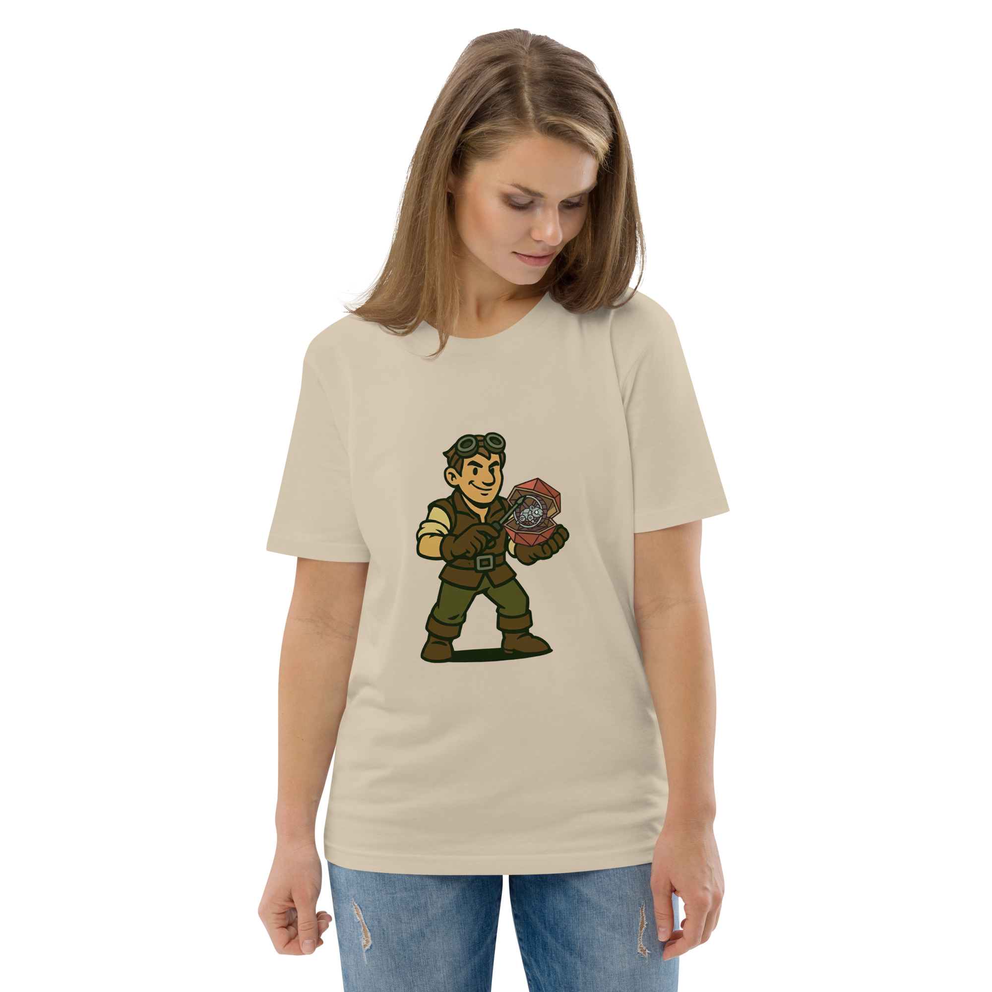 Artificer – Gear & Dice Edition - DTG-Unisex-Bio-Baumwoll-T-Shirt – Bild 72