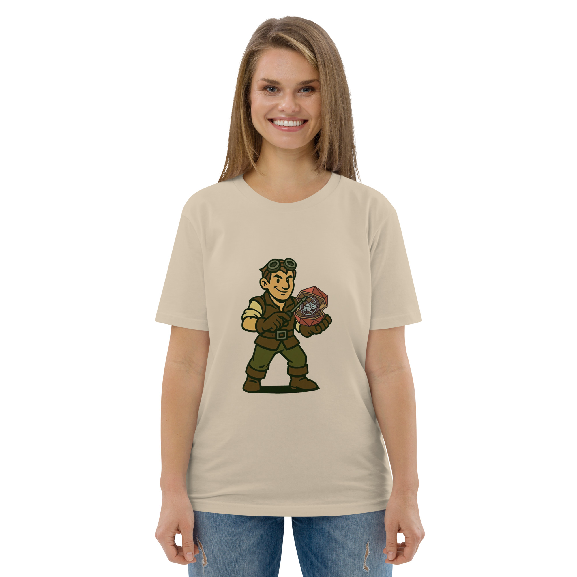 Artificer – Gear & Dice Edition - DTG-Unisex-Bio-Baumwoll-T-Shirt – Bild 71