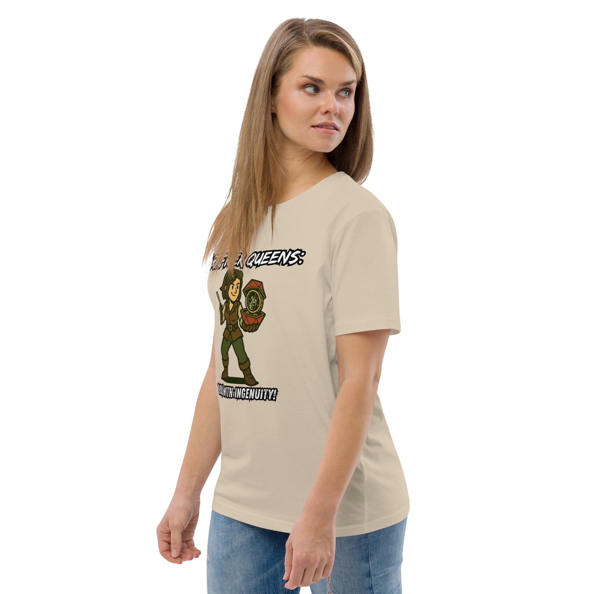 Atrificer Queens roll with attitude! - DTG-Unisex-Bio-Baumwoll-T-Shirt – Bild 74
