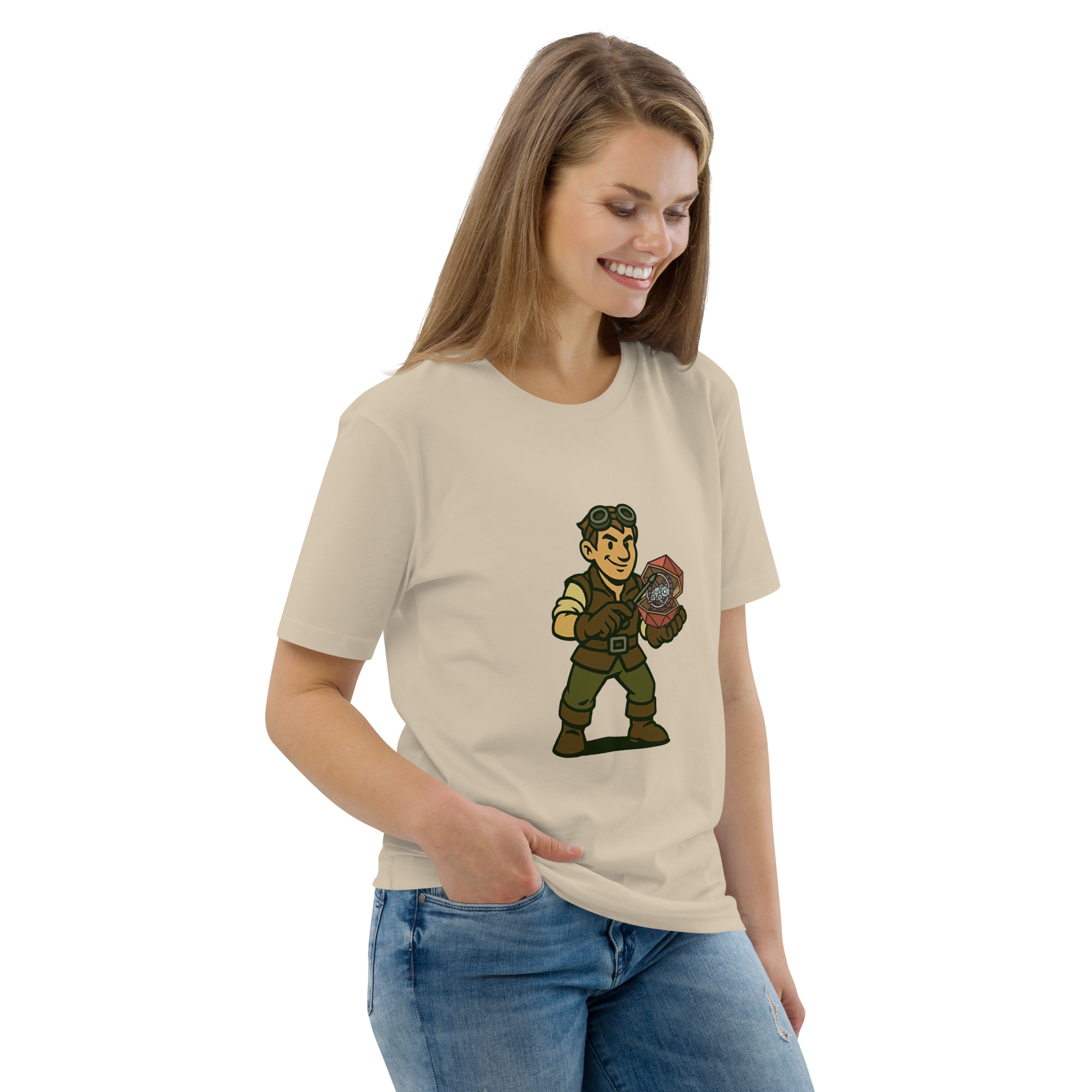 Artificer – Gear & Dice Edition - DTG-Unisex-Bio-Baumwoll-T-Shirt – Bild 75