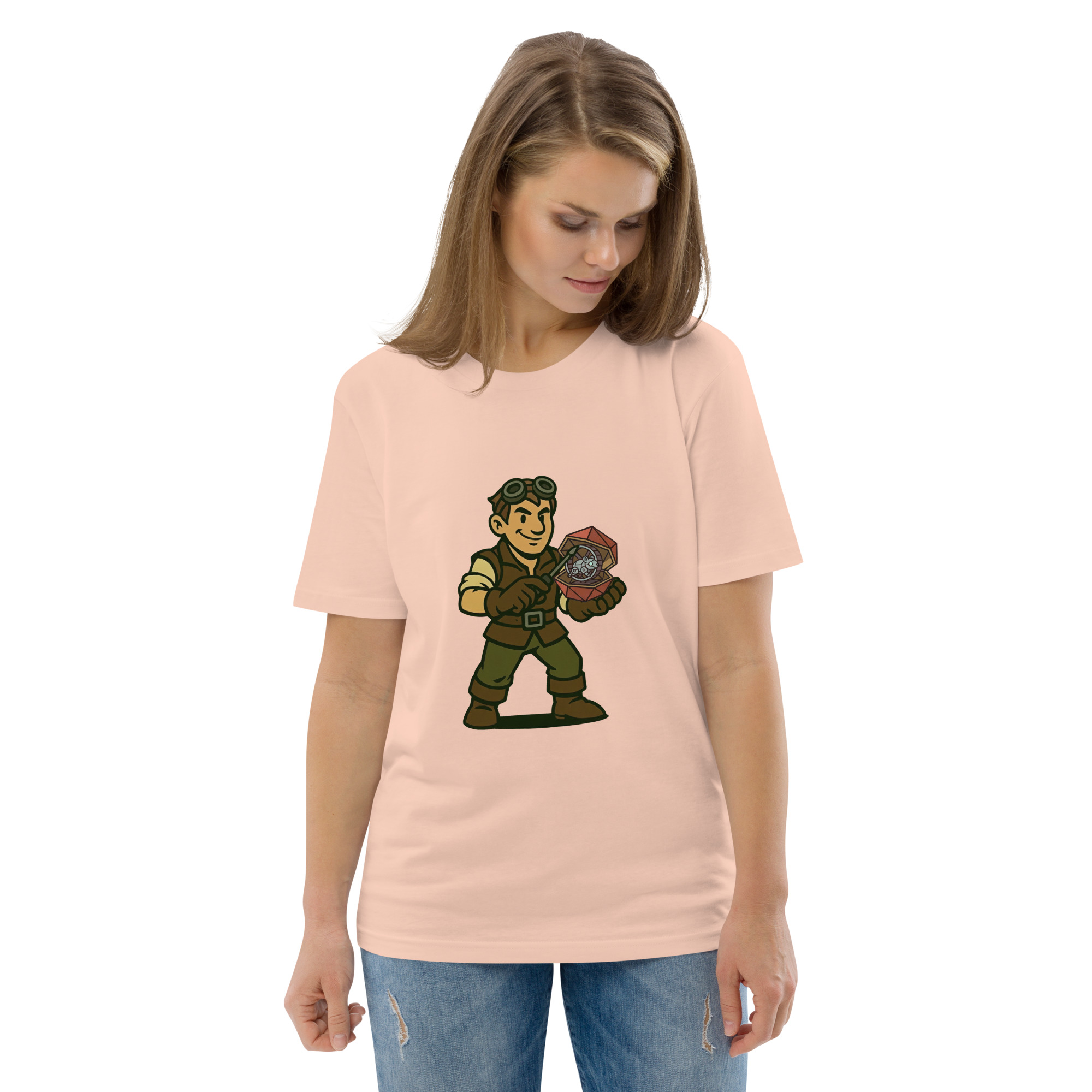 Artificer – Gear & Dice Edition - DTG-Unisex-Bio-Baumwoll-T-Shirt – Bild 79