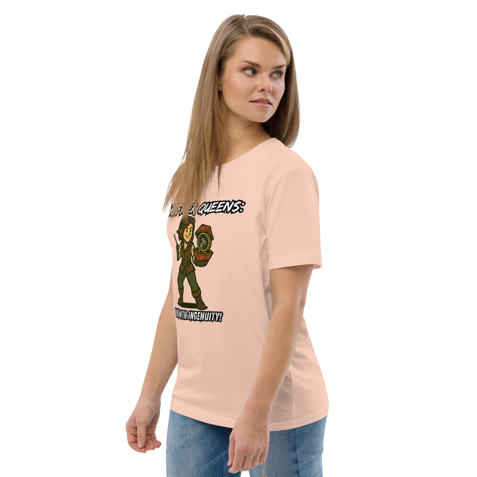 Atrificer Queens roll with attitude! - DTG-Unisex-Bio-Baumwoll-T-Shirt – Bild 81